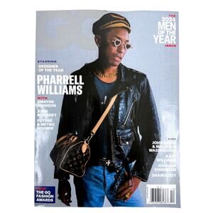 GQ Magazine Dec 2024 Jan 2025 Pharrell Williams Dwayne Johnson John Mulaney